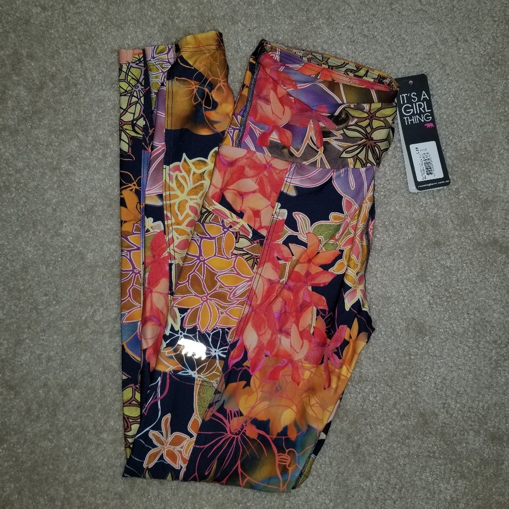 Running Bare tights nwt